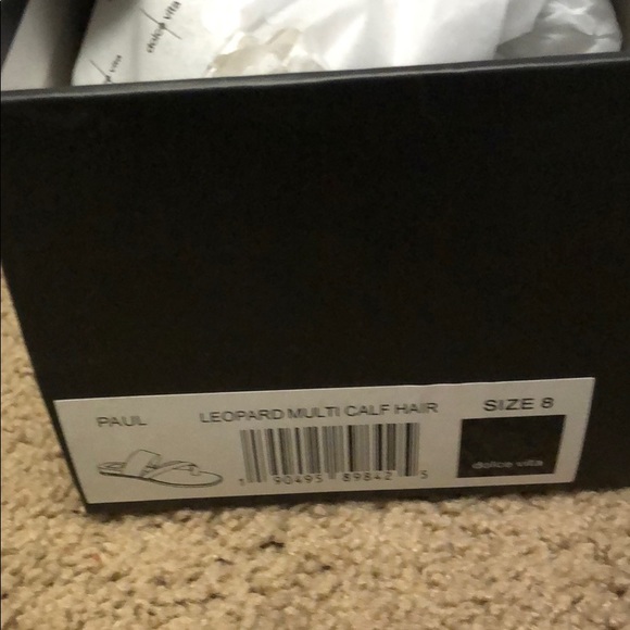 Dolce Vita leopard Percy Sandal - Picture 6 of 7